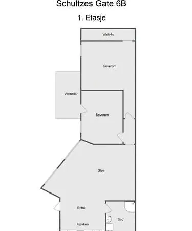 Apartament Delikat, Romslig Og Sjonaer Sentrumsleilighet *